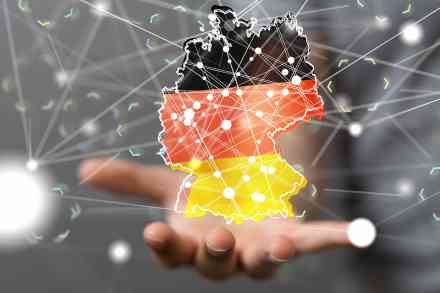 © vegefox.com - stock.adobe.com Kartenumriss von Deutschland